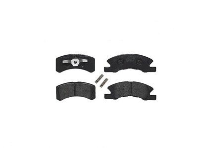 BREMBO ผ้าเบรกหน้าMITSUBISHI Mirage ECO 1.2, Attrage, เลือกรุ่นผ้าเบรก: BLACK SHIM PADS ( Low Metallic ) ผ้าเบรก โลว์เมทัลลิก