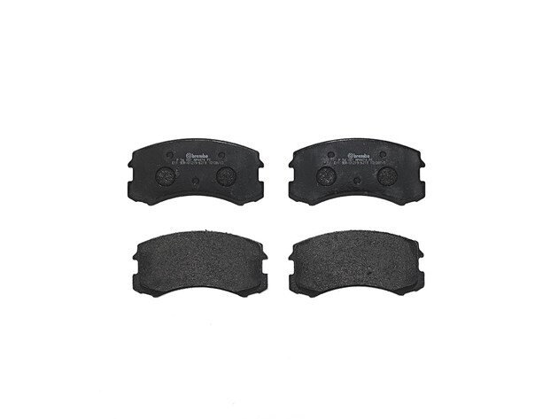 BREMBO ผ้าเบรกหน้าMITSUBISHI Lancer Cedia ปี01, เลือกรุ่นผ้าเบรก: BLACK SHIM PADS ( Low Metallic ) ผ้าเบรก โลว์เมทัลลิก