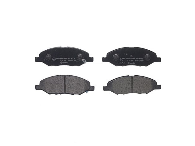 BREMBO ผ้าเบรกหน้า NISSAN Cube Z11, Livina 1.6 ปี14, เลือกรุ่นผ้าเบรก: BLACK SHIM PADS ( Low Metallic ) ผ้าเบรก โลว์เมทัลลิก