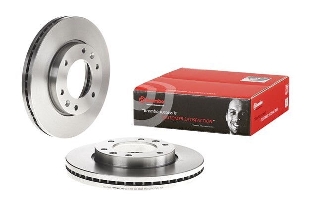 BREMBO จานเบรกหน้า สำหรับ HYUNDAI  H1 ปี08   [2ชิ้น ซ้าย-ขวา]