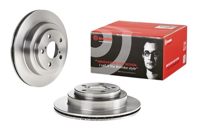 BREMBO จานเบรกหลัง สำหรับ SUBARU Impreza GC  [2ชิ้น ซ้าย-ขวา]