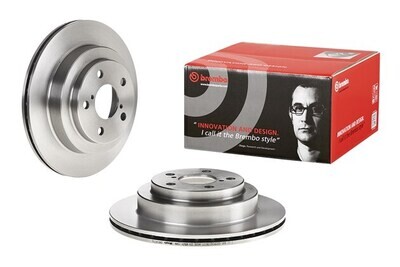 BREMBO จานเบรกหลัง สำหรับ SUBARU Impreza GC  [2ชิ้น ซ้าย-ขวา]