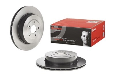 BREMBO จานเบรกหลัง สำหรับ SUBARU Impreza GD  [2ชิ้น ซ้าย-ขวา]