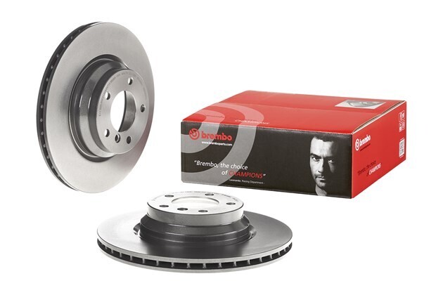 BREMBO จานเบรกหน้า สำหรับ BMW E90-93 325i 330i  [2ชิ้น ซ้าย-ขวา]