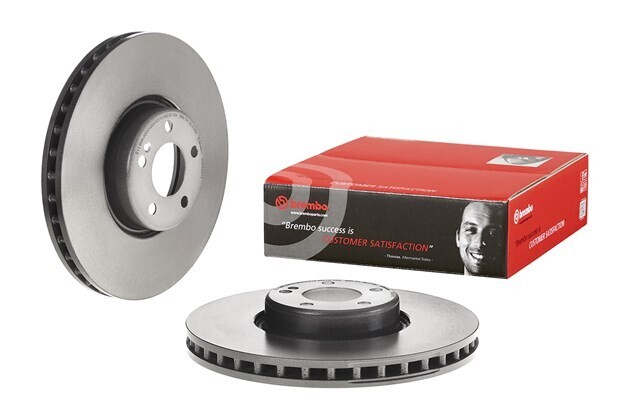 BREMBO จานเบรกหน้า สำหรับ BENZ  W213 X253 C253 C257   [2ชิ้น ซ้าย-ขวา]