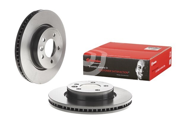 BREMBO จานเบรกหน้า  สำหรับ LAND ROVER Discovery III 2.7 ปี05  [2ชิ้น ซ้าย-ขวา]