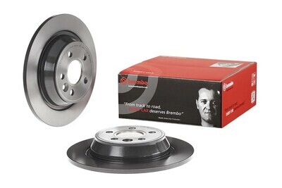 BREMBO จานเบรกหลัง  สำหรับ LAND ROVER Discovery I ปี90, Defender   [2ชิ้น ซ้าย-ขวา]