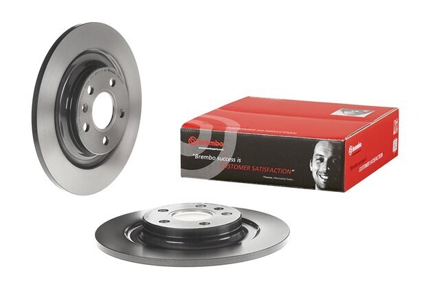 BREMBO จานเบรกหลัง  สำหรับ VOLVO XC40 T4 T5 [2ชิ้น ซ้าย-ขวา]