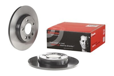 BREMBO จานเบรกหลัง สำหรับ VW Caravelle T4 ปี95  [2ชิ้น ซ้าย-ขวา]