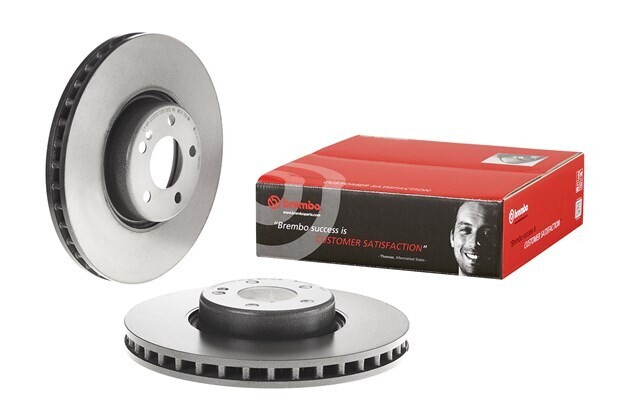 BREMBO จานเบรกหน้า สำหรับ BENZ  W205 W213 C205 C238  [2ชิ้น ซ้าย-ขวา]