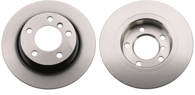 TRW จานเบรกหลัง สำหรับ MINI COUNTRYMAN R60 ปี 12-16 [2ชิ้น ซ้าย-ขวา]