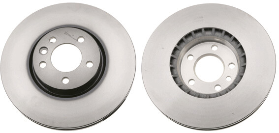 TRW จานเบรกหน้า  สำหรับ VW  TRANSPORTER T6 2.0 TSI (SGB,SGG) ปี 15 [2ชิ้น ซ้าย-ขวา]