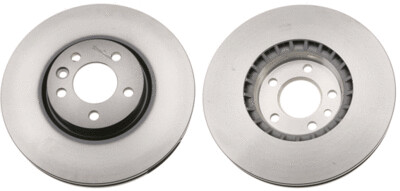 TRW จานเบรกหน้า  สำหรับ VW  TRANSPORTER T6 2.0 TSI (SGB,SGG) ปี 15 [2ชิ้น ซ้าย-ขวา]