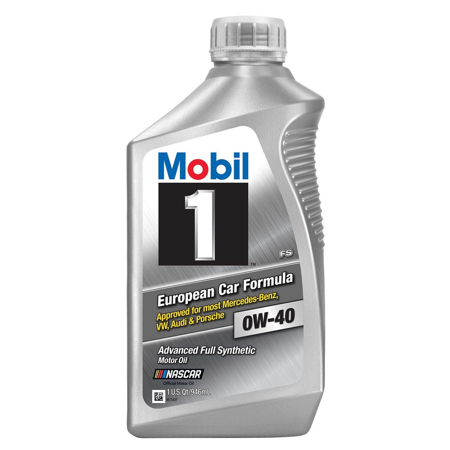 Mobil1 | น้ำมันเครื่องสังเคราะห์แท้ European Car Fomula รุ่น 0W-40 (1U.S.Qt/946ml)