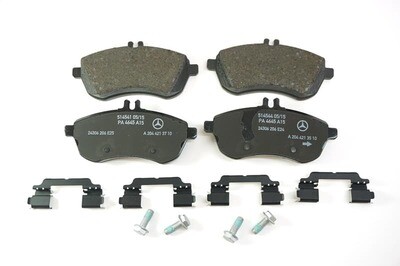 ผ้าเบรกหน้าแท้ สำหรับ MERCEDES BENZ C CLASS W212 E200 W204