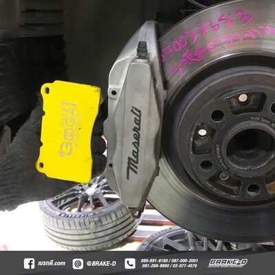 GOOGAI KIRIN ผ้าเบรก สำหรับ MASERATI , MITSUBISHI EVOLUTION 7-10