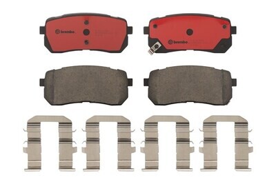 BREMBO CERAMIC ผ้าเบรกหลัง สำหรับ HYUNDAI H1 2.5 ปี08, KIA Carnival 2.2CRDi