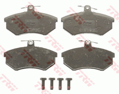 TRW COTEC ผ้าเบรกหน้า สำหรับ AUDI 80 2.0L ปี 1991-1995 (1 กล่องสำหรับ 2 ล้อหน้า)