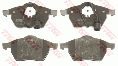 TRW COTEC ผ้าเบรกหน้า สำหรับ AUDI 100 2.30L ปี 1990-1994 C4 ปี 1994-1996 (1กล่องสำหรับ2ล้อหน้า)