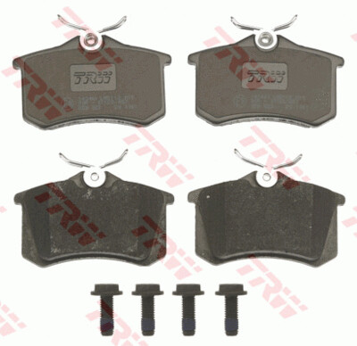 TRW COTEC ผ้าเบรกหลัง สำหรับ AUDI A3 1.8L ปี1996 (1 กล่องสำหรับ 2 ล้อหลัง)