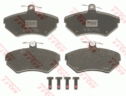 ​TRW COTEC ผ้าเบรกหน้า สำหรับ AUDI A4 1.8L ปี1997-1999  (1กล่อง สำหรับ 2 ล้อหน้า)