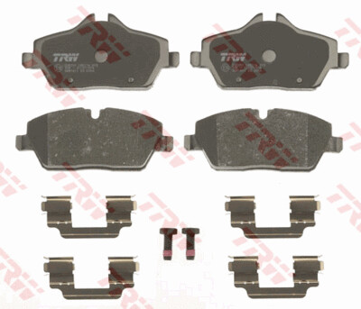 ​TRW COTEC ผ้าเบรกหน้า สำหรับ BMW Series1 116i 118i 120i 116d 118d/1.6L 2.0L ปี2004-2011 (1กล่องสำหรับ2ล้อหน้า)