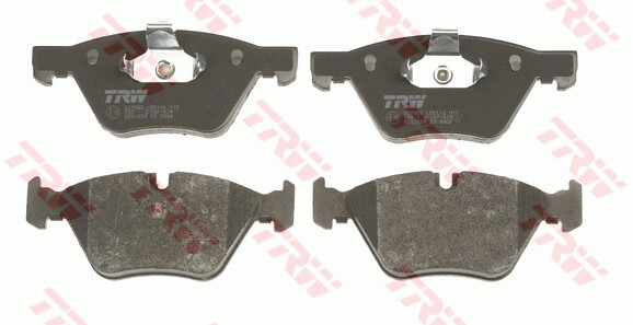 TRW COTEC ผ้าเบรกหลัง สำหรับ BMW Series3 318i 320i /1.6L 2.0L Rotor300mm ปี 2005-2007// Series5 525i/525i 2.5L Rotor 310mm ปี2003-2010 (1กล่องสำหรับ2ล้อหลัง)