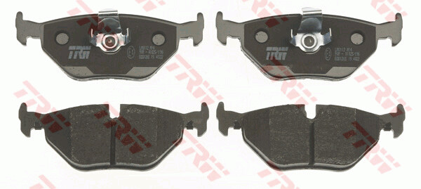 ​TRW COTEC ผ้าเบรกหลัง สำหรับ BMW Series5 520i 523i 525tds 528i 535i/2.0L 2.5L 2.8L 3.0L 3.5L ปี1996 // 520d 530d / 2.0d 3.0d ปี1996-2003 (1กล่องสำหรับ2ล้อหลัง)