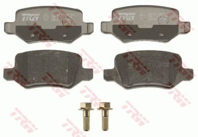 ผ้าเบรคหลัง TRW COTEC สำหรับ  MERCEDES-BENZ A-CLASS A160CDI, A170, A180CDI, A200, A200CDI (W169) 1.7L, 2.0L, 2.0D 2WD [04-12] / A170 CDI (W168) 1.7D 2WD [98-01] / A200T (W169) 2.0T 2WD [04-12]