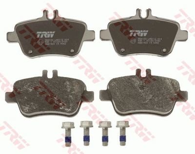 ผ้าเบรคหลัง TRW COTEC สำหรับ  MERCEDES-BENZ A-CLASS  (W176)  [13-&gt;] , B-CLASS (W246) [13-&gt;]