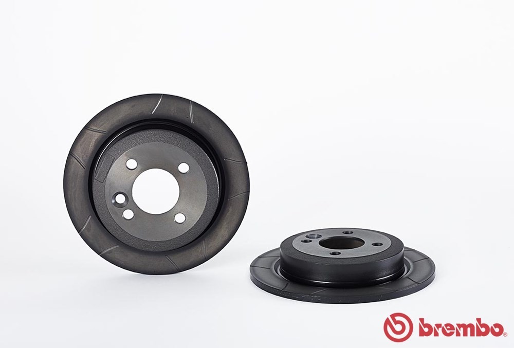 จานเบรคหลัง BREMBO MAX สำหรับ MINI R50/R53 Cooper S 01-06 [2ชิ้น ซ้าย-ขวา]