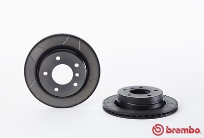 จานเบรคหลัง BREMBO MAX สำหรับ BMW Series 3 E36 E46 320i , 323i 90-05 [2ชิ้น ซ้าย-ขวา]