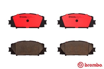 ผ้าเบรกหน้าBREMBO สำหรับ LEXUS CT200h Hybrid ปี 2010