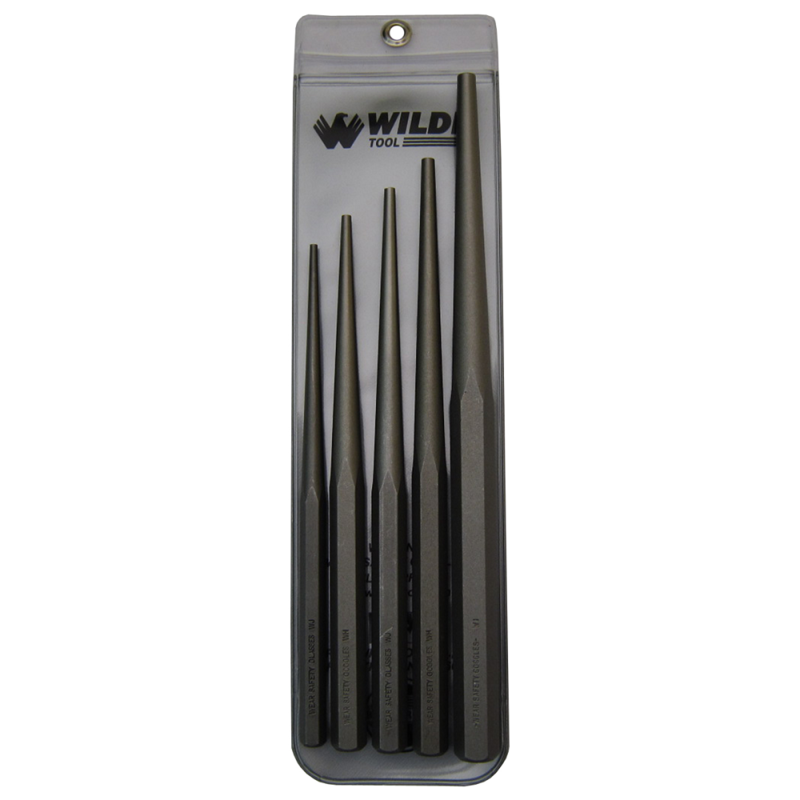 Long Taper Punch Set 5Pc
