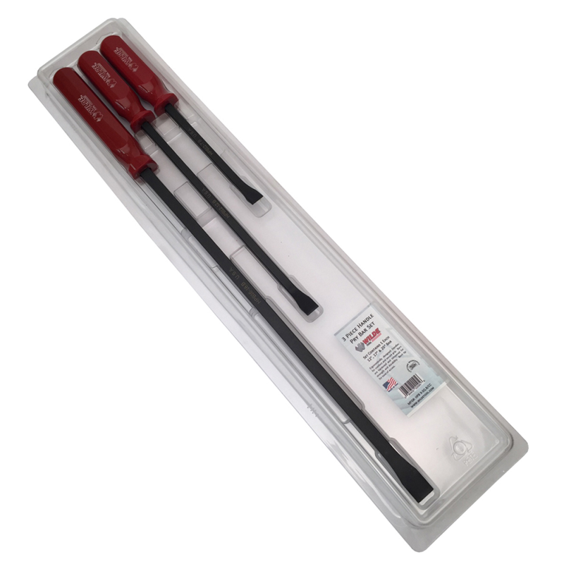 Pry Bar Set With Handle 3Pc