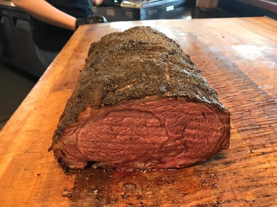 Smoked Prime Rib Half