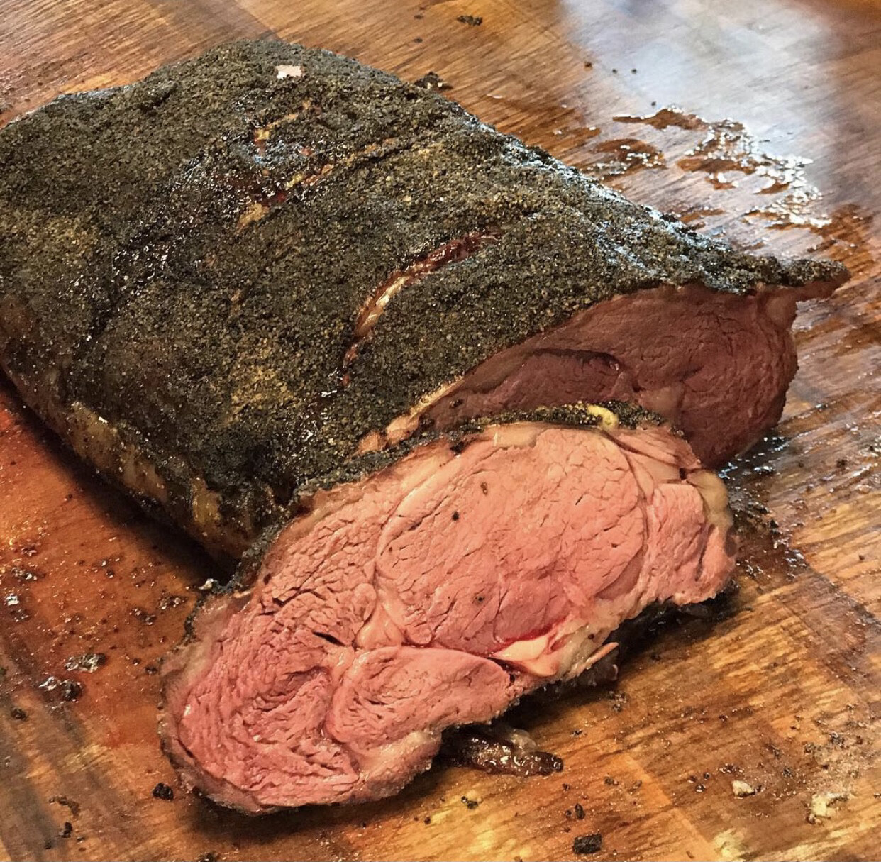 Smoked Prime Rib Whole