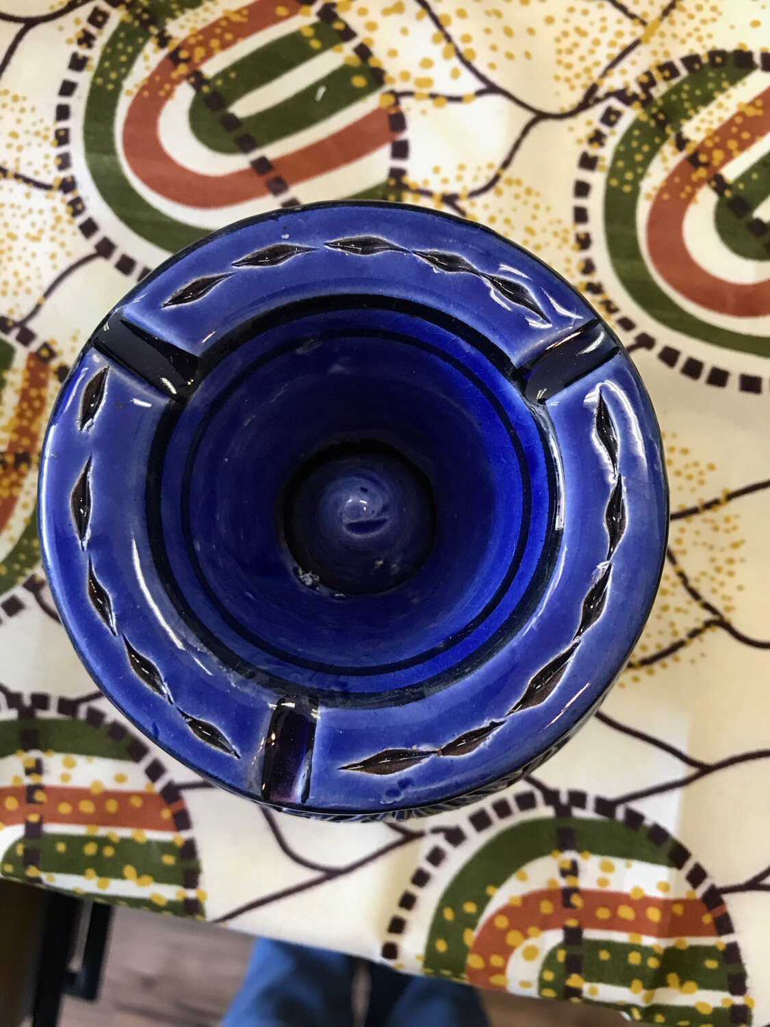 Large Moroccan 2 Piece Ashtray