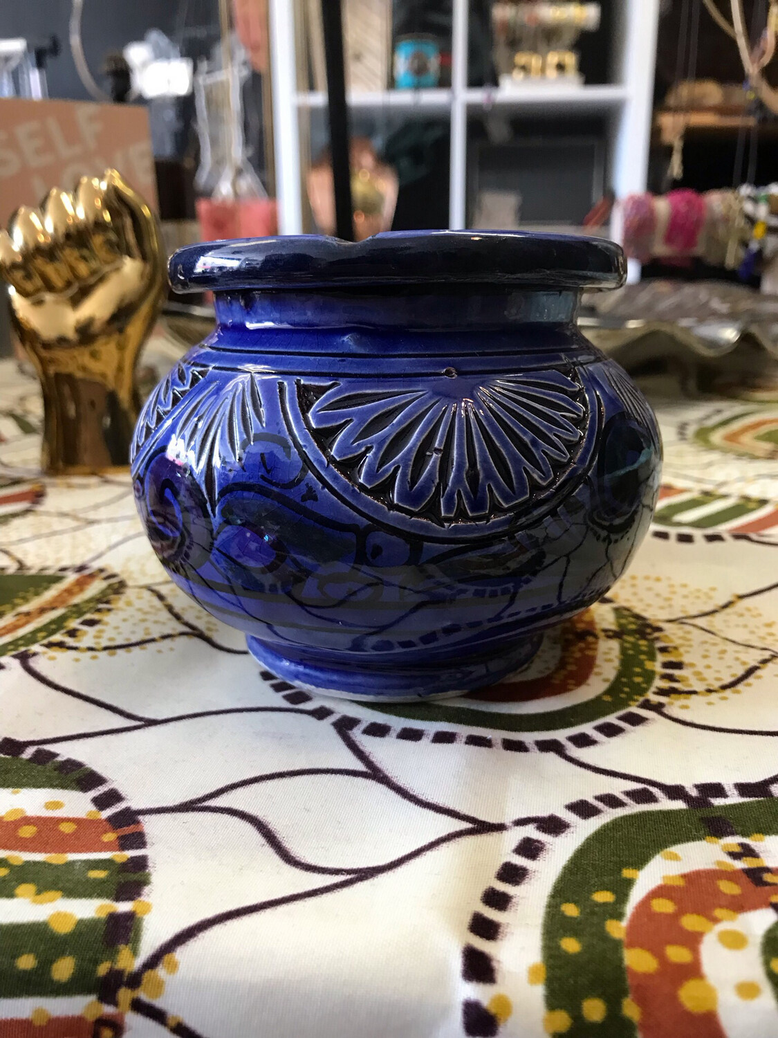 Large Moroccan 2 Piece Ashtray