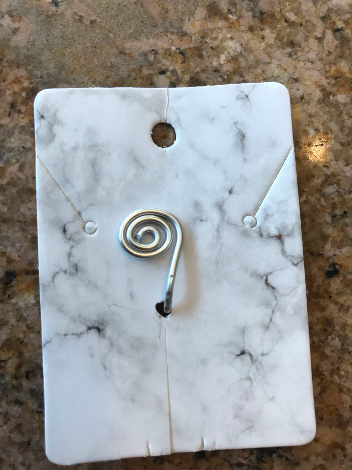 Silver Spiral Nose Cuff