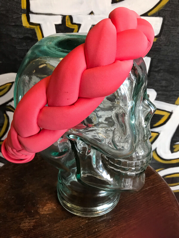 Coral Braided Crown