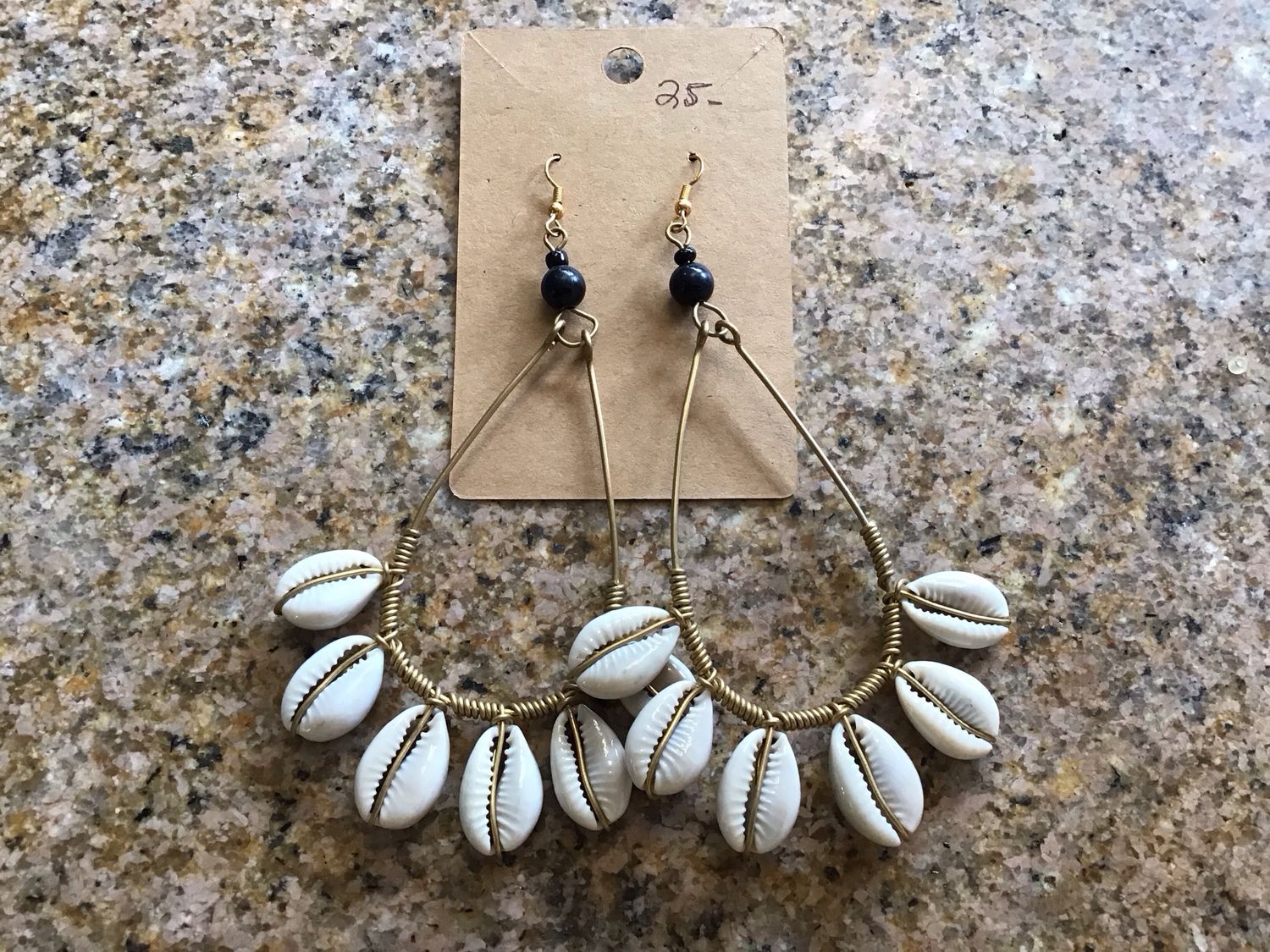 Sheila Cowrie Earrings
