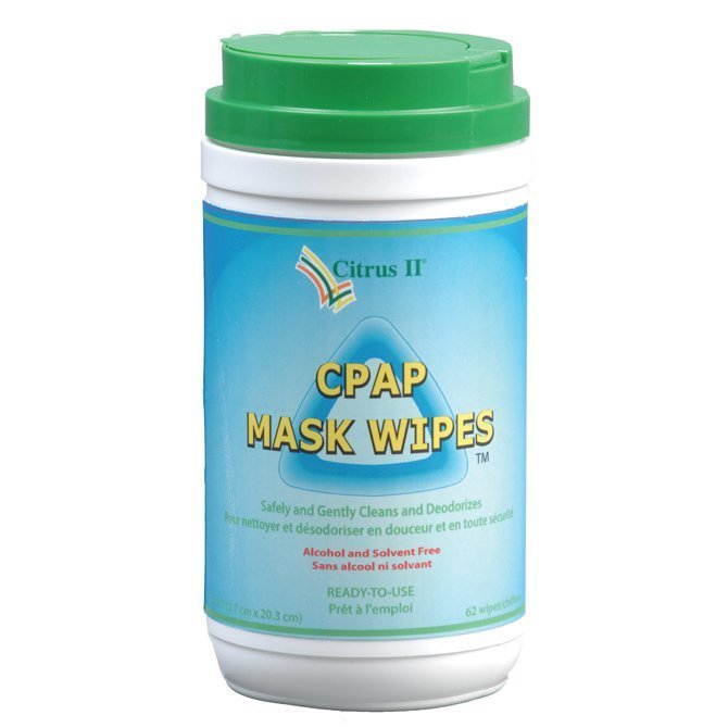 Citrus II CPAP Wipes 62 ct