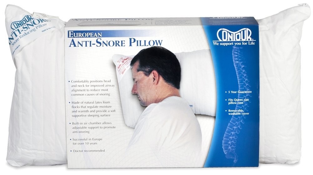 anti snore pillow