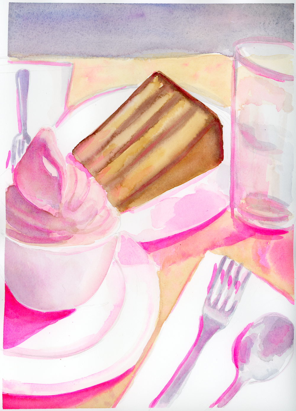 Still Here With a Piece of Cake
