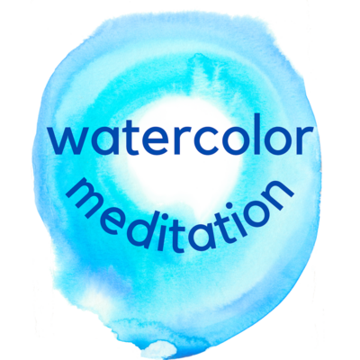Watercolor Meditation Online Recording - 1 hour