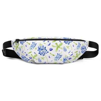 Watercolor Bluebonnet - Fanny Pack