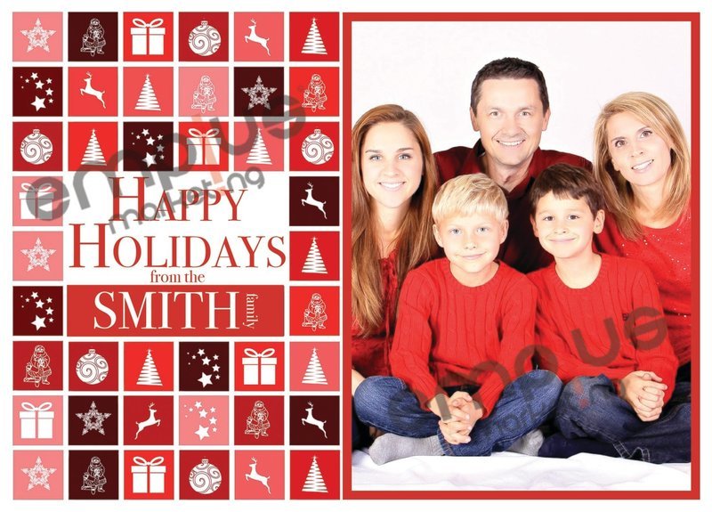 Modern Red Holidays