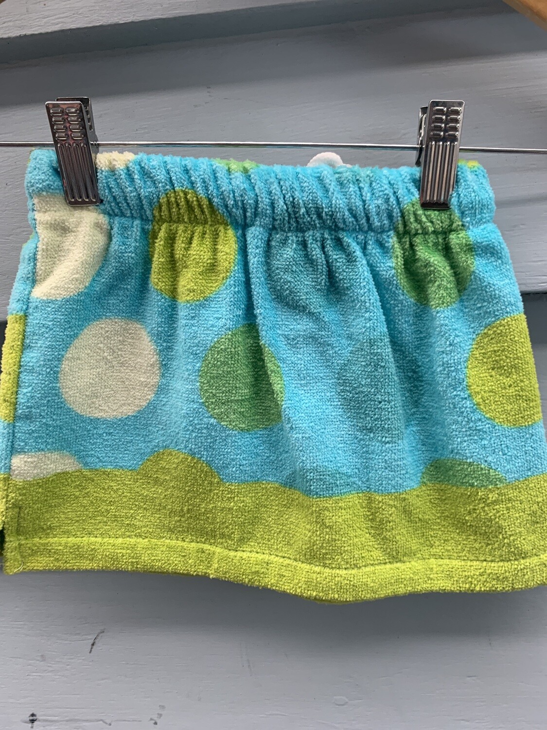 Blue Green Spotty Skirt TT