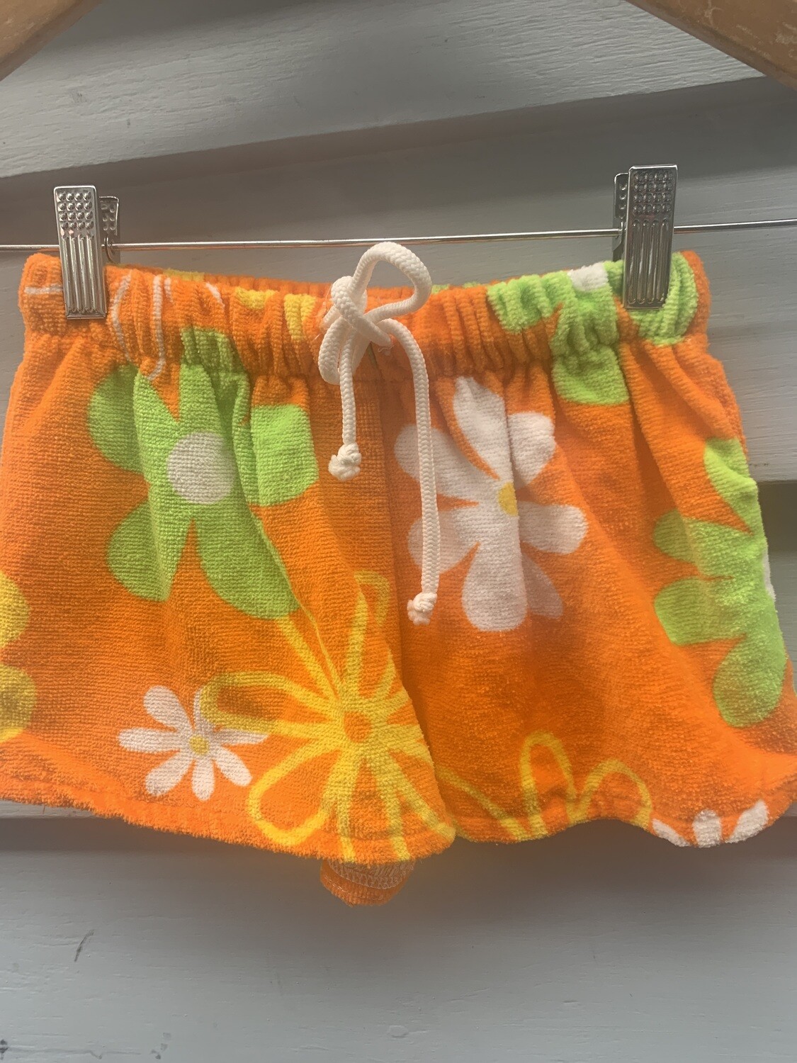 Orange Flower Shorts LT